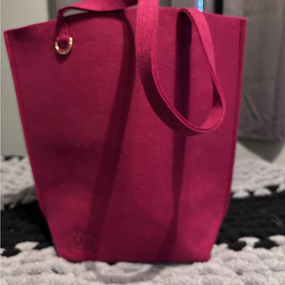 Bath & body Works burgundy Tote Bag
